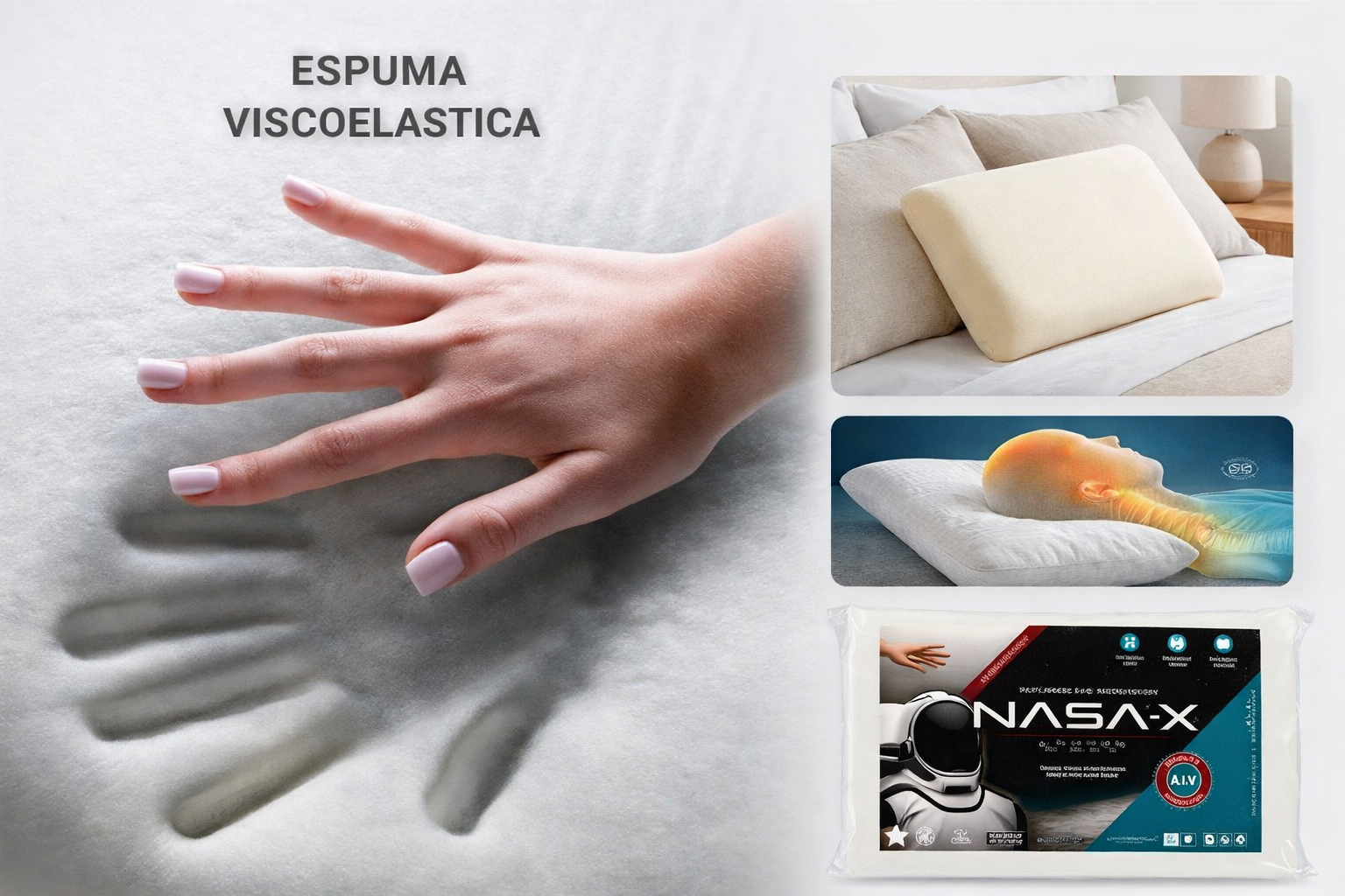 Almohada NASA X ECO PROMO 2X1