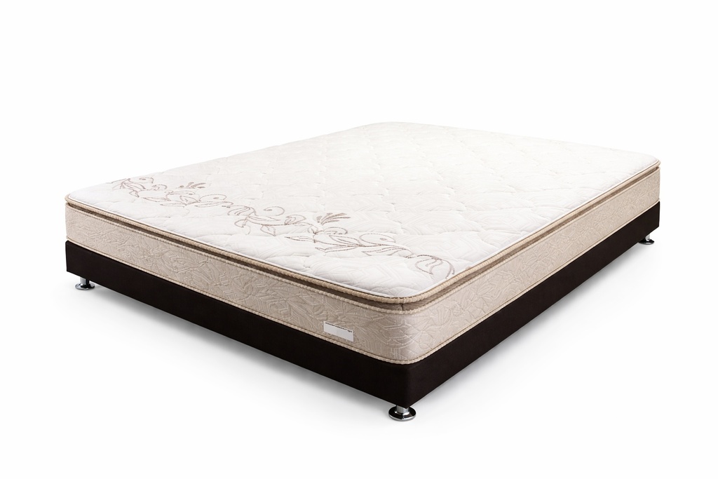 Colchón espuma + Sommier Gold con pillow densidad 38