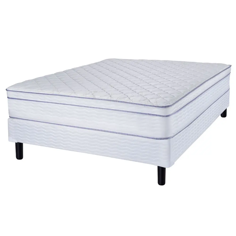 COLCHÓN RESORTES + SOMMIER BREEZE