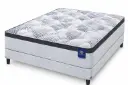 COLCHÓN RESORTES + SOMMIER SERTA H-2000
