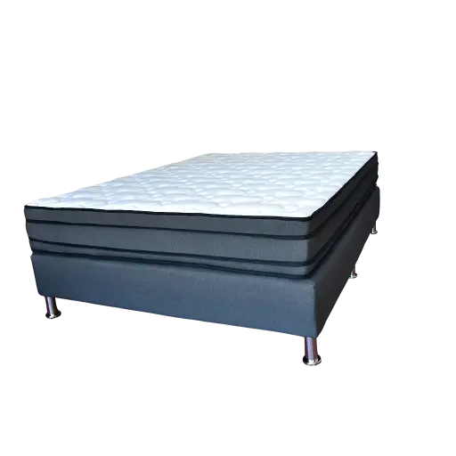 COLCHÓN ESPUMA + SOMMIER MILAN DENSIDAD 38