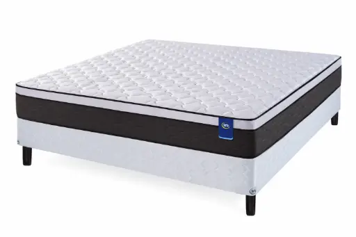 COLCHÓN RESORTES + SOMMIER SERTA H-900