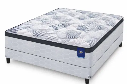 COLCHÓN RESORTES + SOMMIER SERTA H-2000
